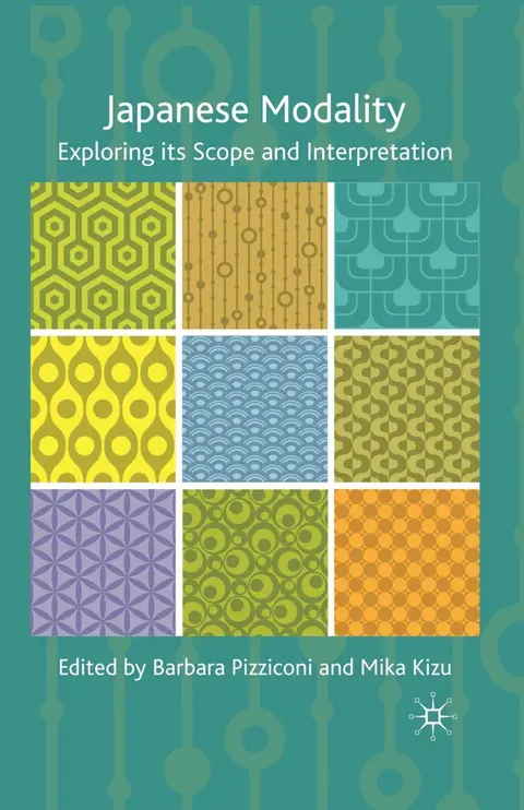 Cover of Japanese Modality