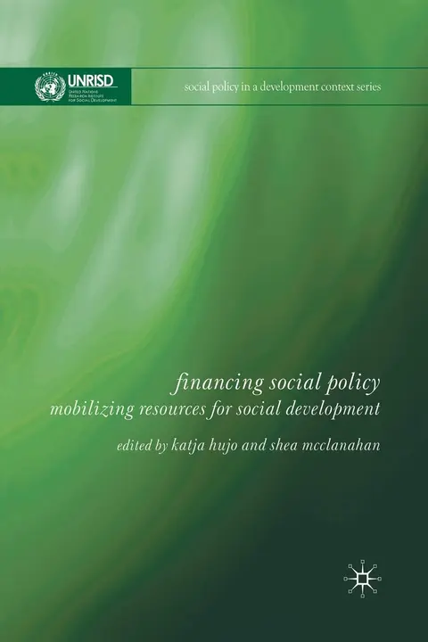 Cover of Financing Social Policy