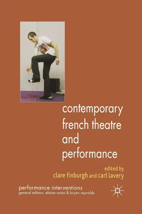 Cover of Contemporary French Theatre and Performance