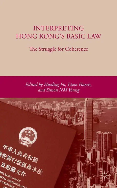 Cover of Interpreting Hong Kong's Basic Law