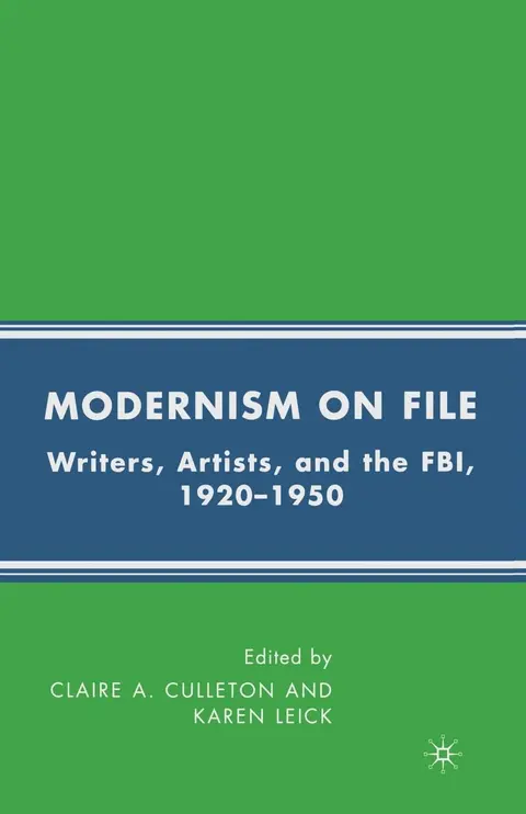 Cover of Modernism on File