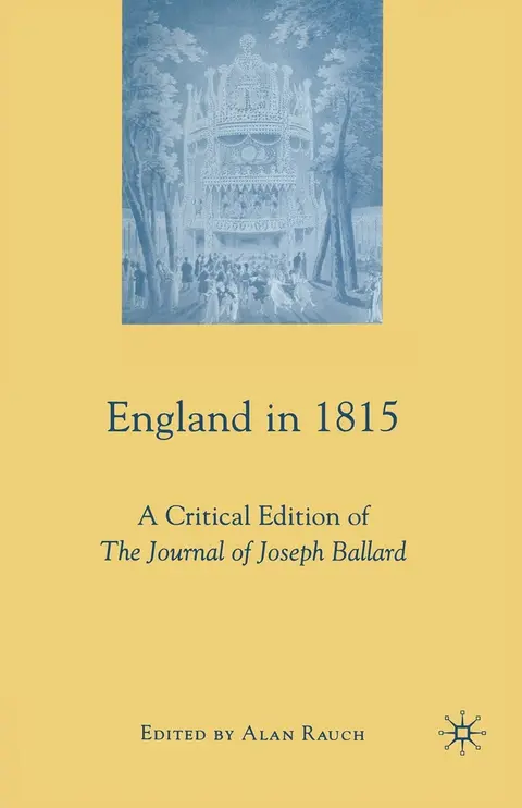 Cover of England in 1815
