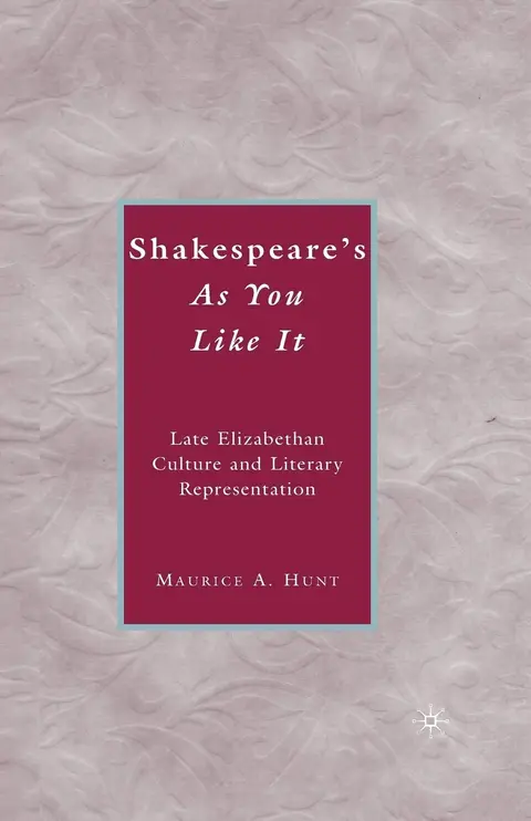 Cover of Shakespeare’s as You Like It