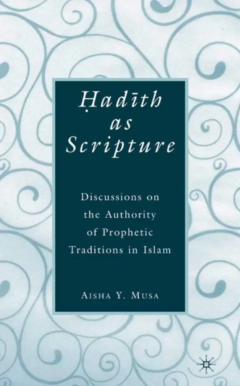 Cover of ?ad?th as Scripture