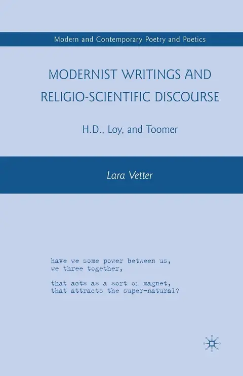 Cover of Modernist Writings and Religio-scientific Discourse