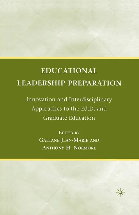 Cover of Educational Leadership Preparation