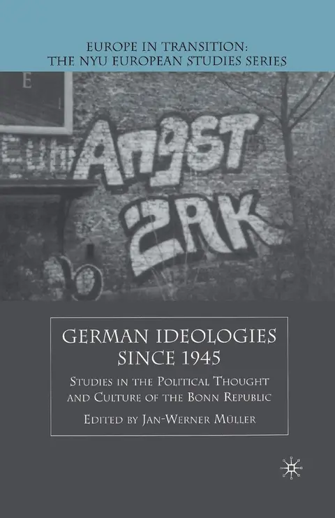 Cover of German Ideologies Since 1945