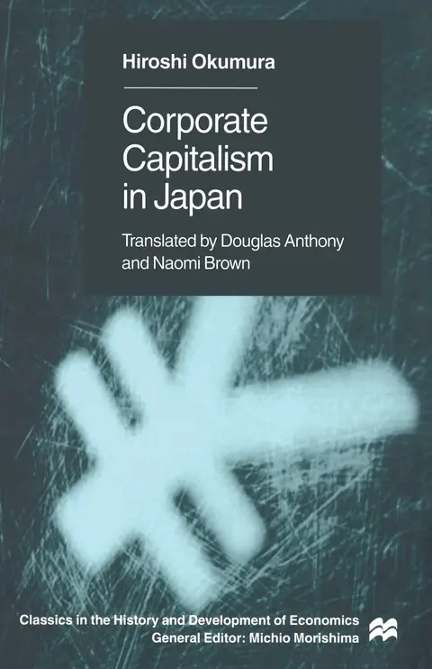 Cover of Corporate Capitslism in Japan