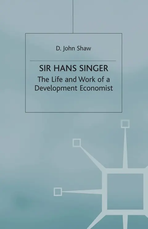Cover of Sir Hans Singer