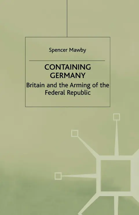 Cover of Containing Germany