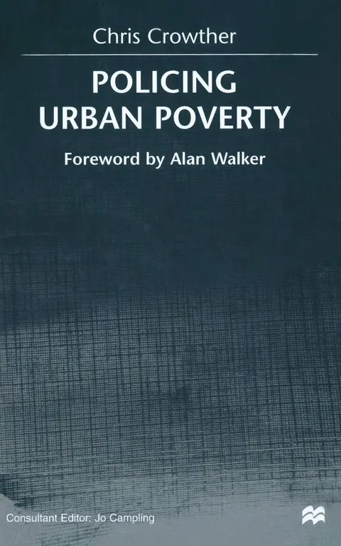 Cover of Policing Urban Poverty