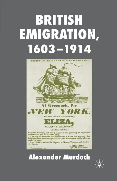Cover of British Emigration, 1603-1914