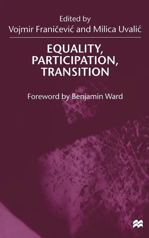 Cover of Equality, Participation, Transition