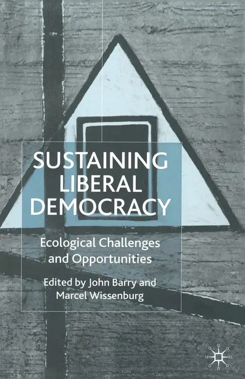 Cover of Sustaining Liberal Democracy