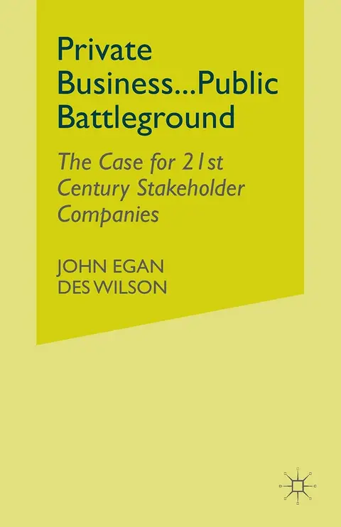 Cover of Private Business-public Battleground