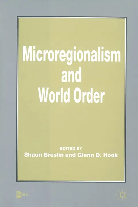 Cover of Microregionalism and World Order