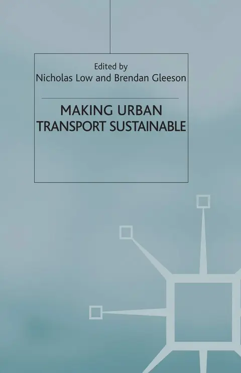 Cover of Making Urban Transport Sustainable