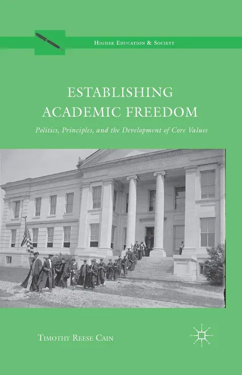 Cover of Establishing Academic Freedom