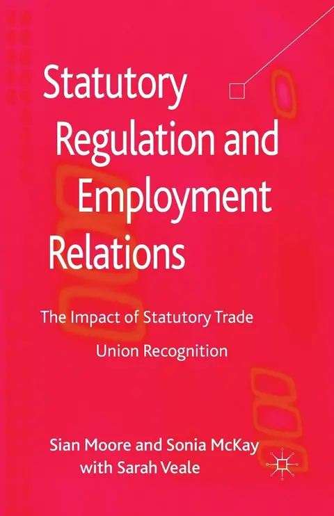 Cover of Statutory Regulation and Employment Relations