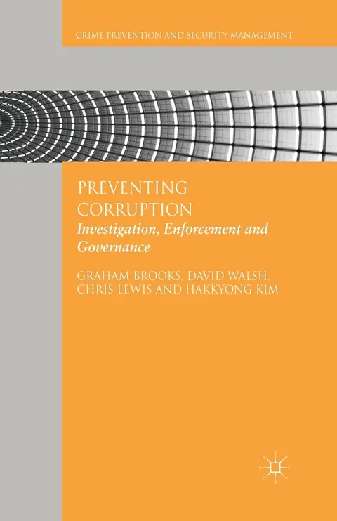 Cover of Preventing Corruption