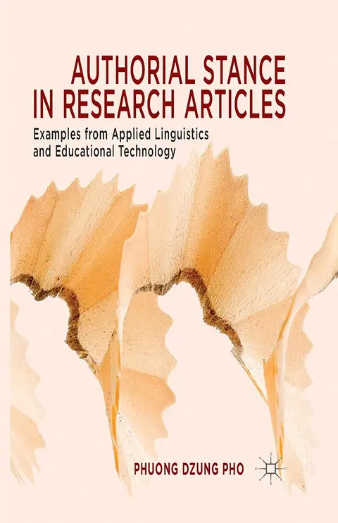 Cover of Authorial Stance in Research Articles