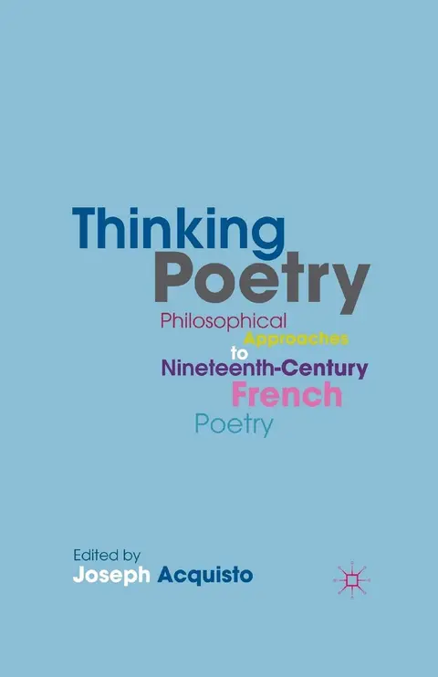 Cover of Thinking Poetry