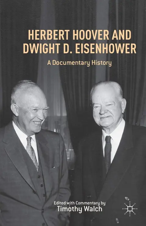Cover of Herbert Hoover and Dwight D. Eisenhower