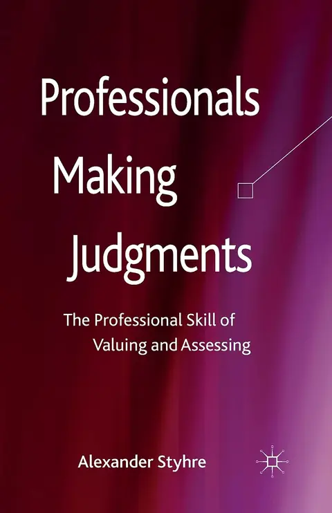 Cover of Professionals Making Judgments