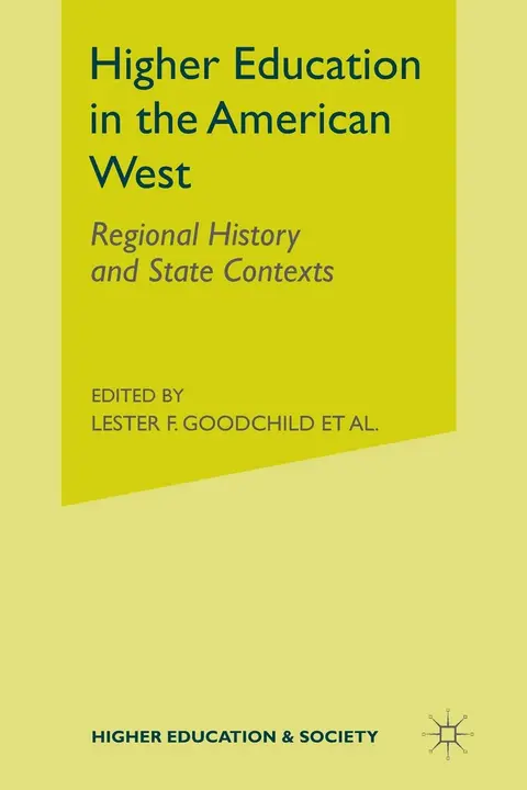 Cover of Higher Education in the American West