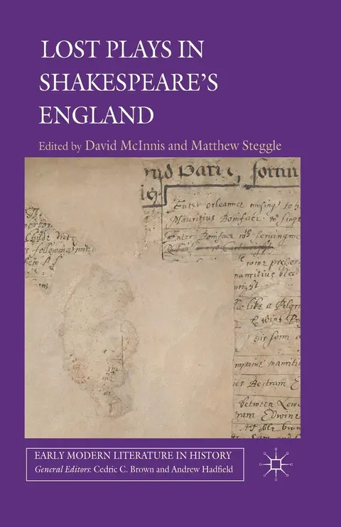 Cover of Lost Plays in Shakespeare's England