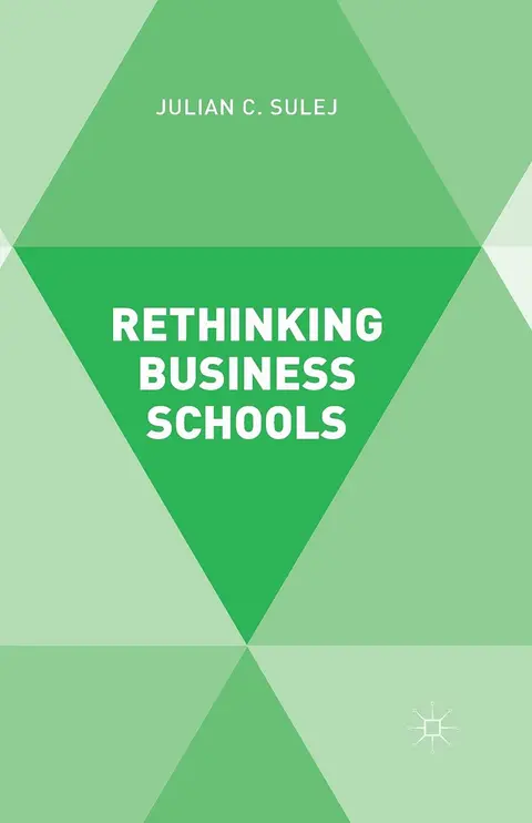 Cover of Rethinking Business Schools