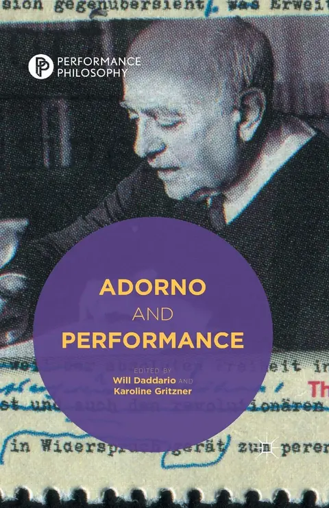 Cover of Adorno and Performance