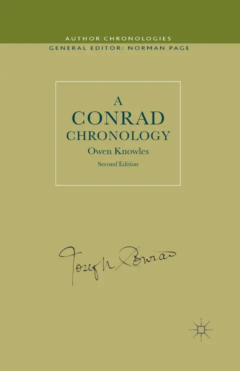 Cover of A Conrad Chronology