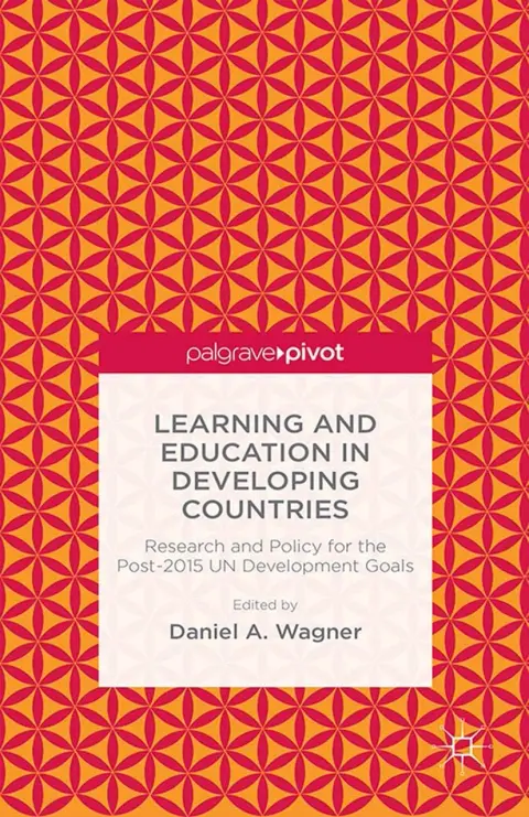 Cover of Learning and Education in Developing Countries