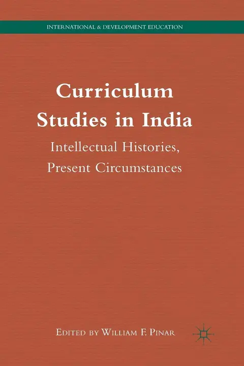 Cover of Curriculum Studies in India