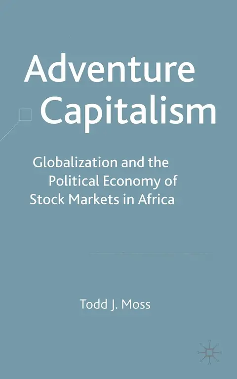 Cover of Adventure Capitalism