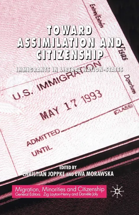 Cover of Toward Assimilation and Citizenship