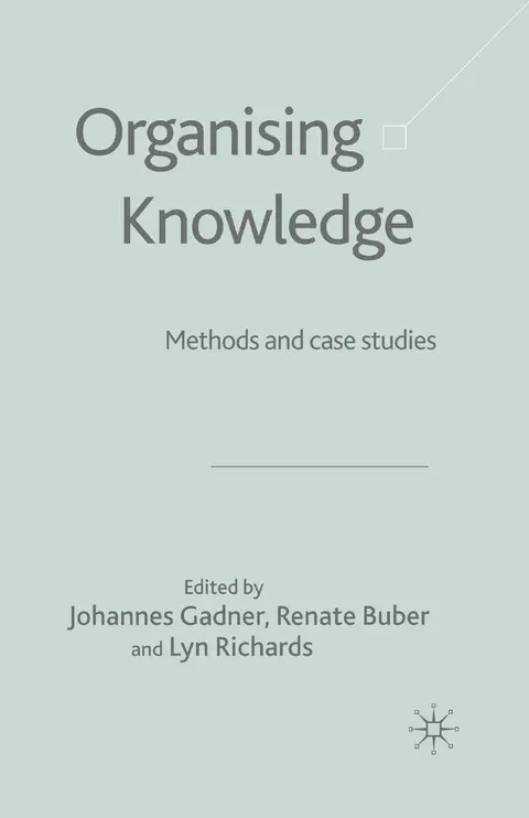 Cover of Organising Knowledge