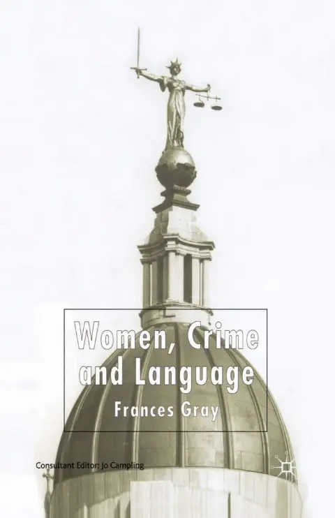 Cover of Women, Crime and Language
