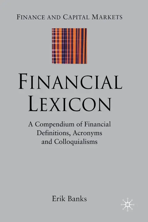 Cover of Financial Lexicon