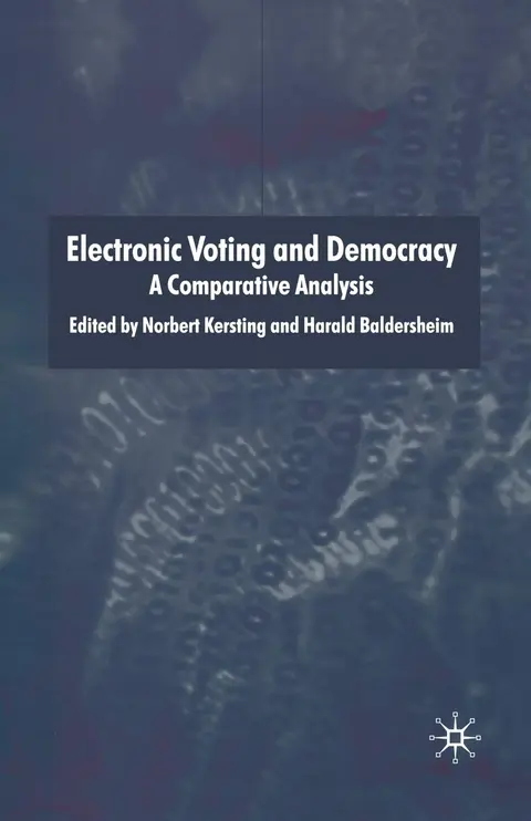 Cover of Electronic Voting and Democracy