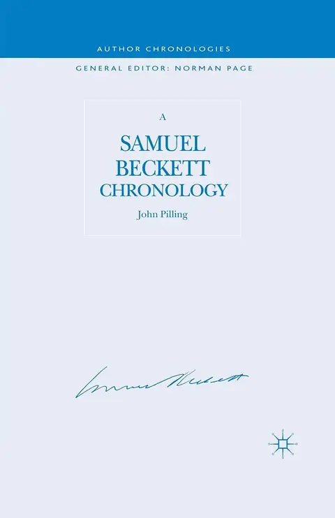 Cover of A Samuel Beckett Chronology