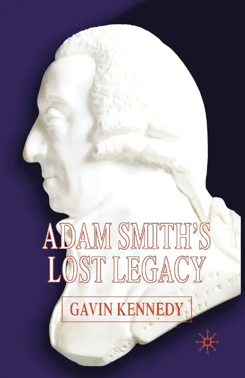 Cover of Adam Smith's Lost Legacy