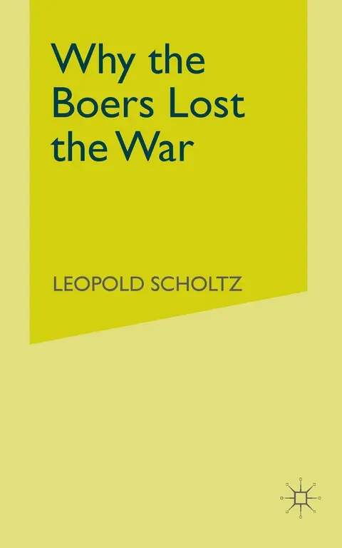 Cover of Why the Boers Lost the War