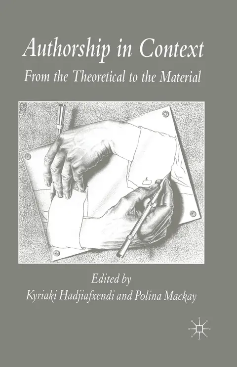 Cover of Authorship in Context