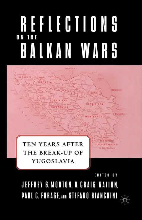 Cover of Reflections on the Balkan Wars