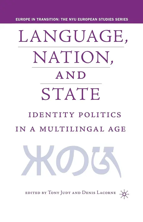 Cover of Language, Nation and State