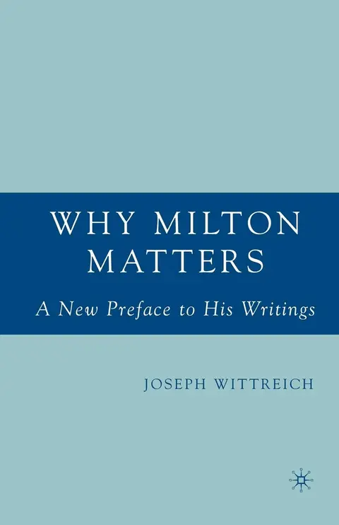 Cover of Why Milton Matters