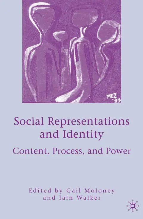 Cover of Social Representations and Identity