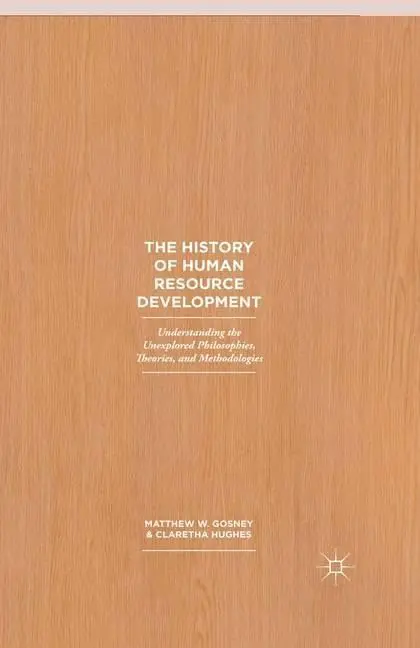 Cover of The History of Human Resource Development